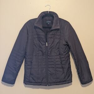 Lands' End Women's Chocolate Brown Jacket